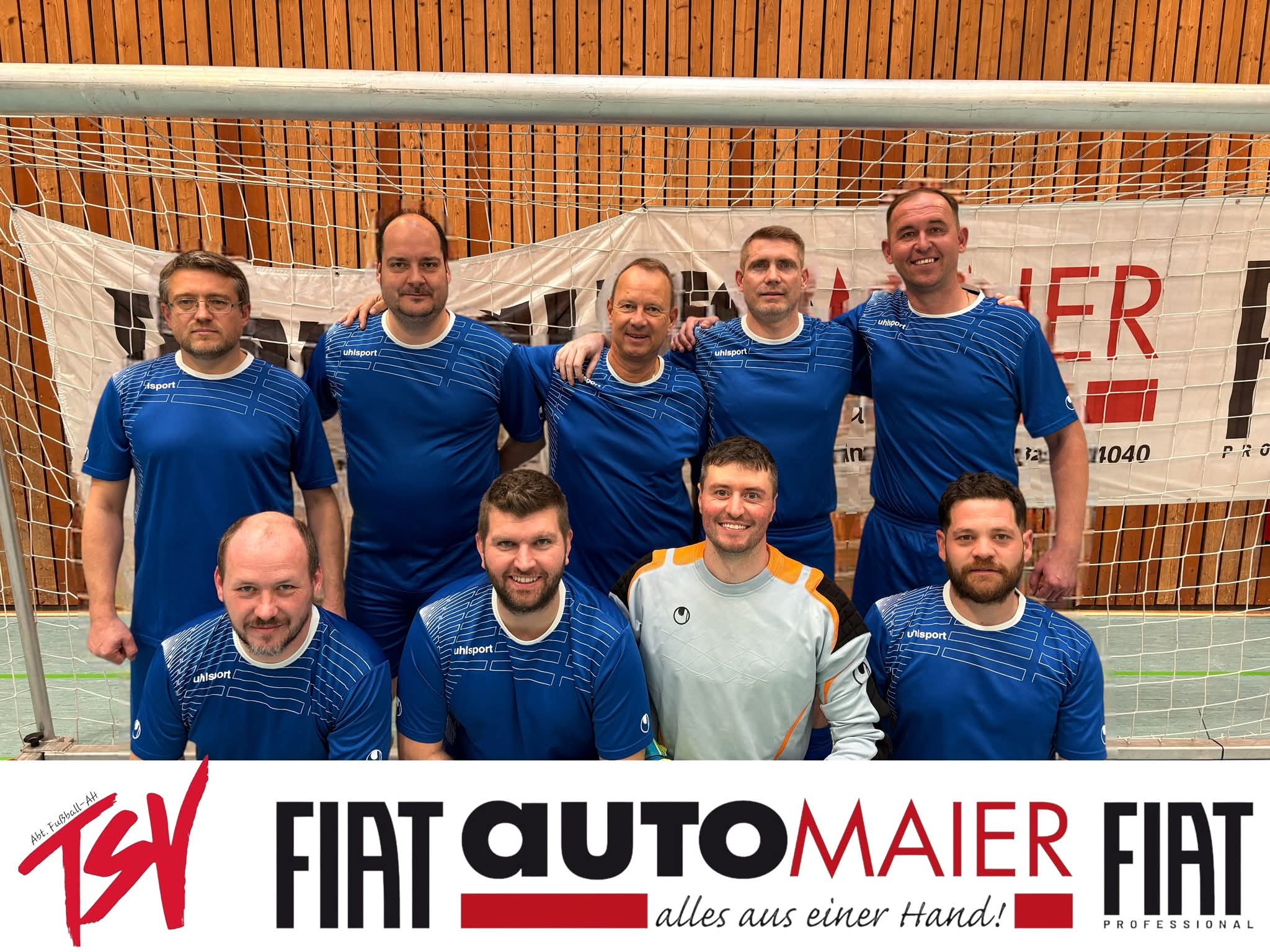 AH TSV Ebingen beim Hallenturnier in Tailfingen